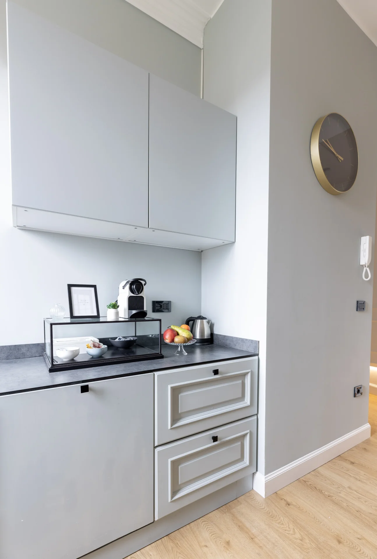 Cucina comune vista laterale